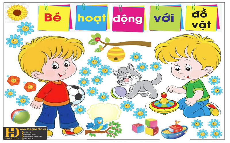 Trang Trí Góc Mầm Non (18)