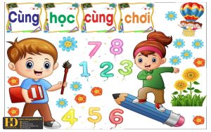 Trang Trí Góc Mầm Non  (22)