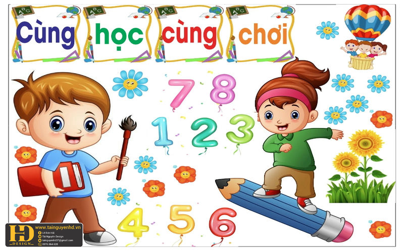 Trang Trí Góc Mầm Non (22)