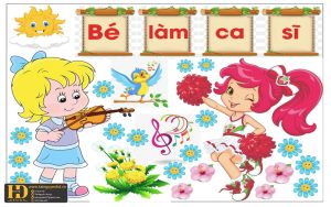 Trang Trí Góc Mầm Non  (24)