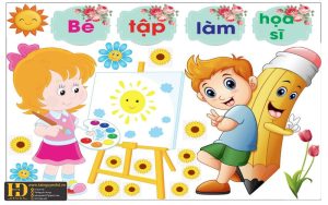 Trang Trí Góc Mầm Non  (25)