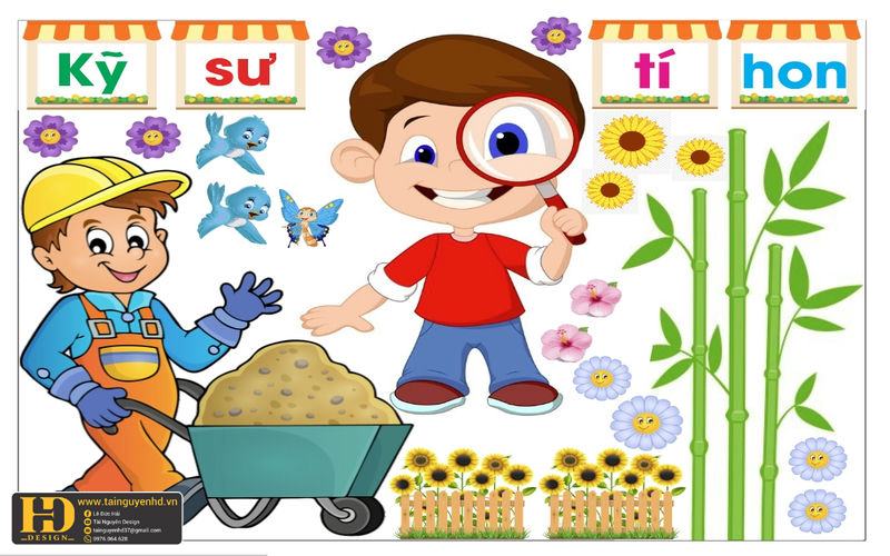 Trang Trí Góc Mầm Non (29)