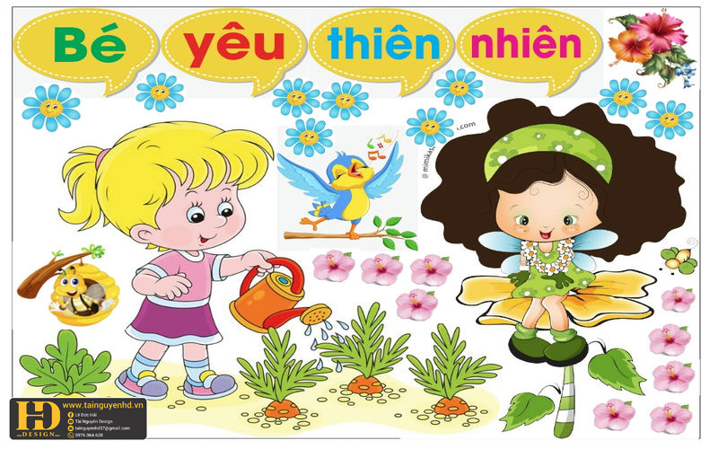 Trang Trí Góc Mầm Non (30)