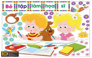 Trang Trí Góc Mầm Non  (31)