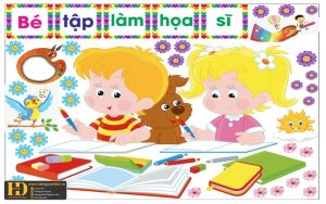 Trang Trí Góc Mầm Non  (32)