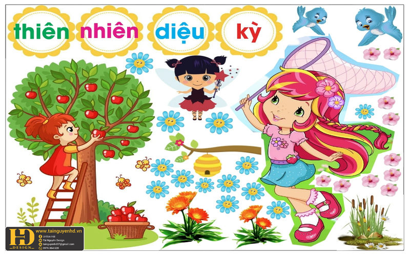 Trang Trí Góc Mầm Non (33)