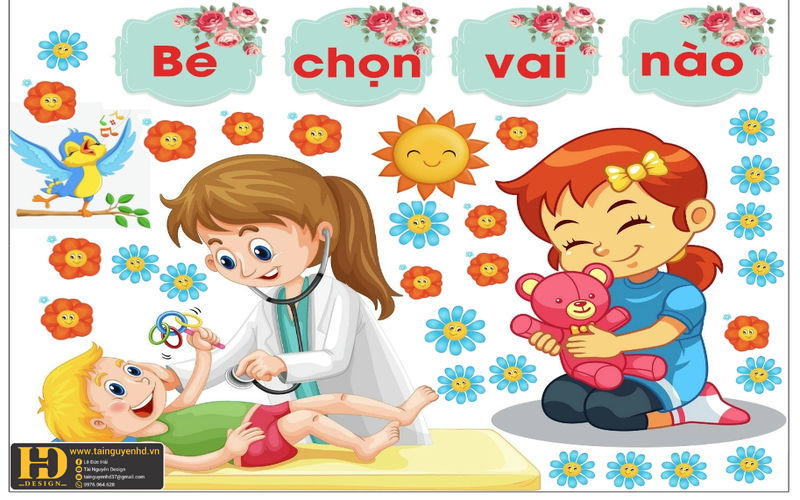 Trang Trí Góc Mầm Non (35)