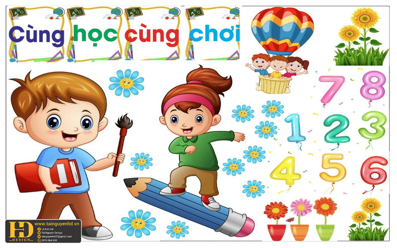 Trang Trí Góc Mầm Non (37)