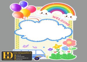 Trang Trí Khai Giảng, Tổng Kết Mầm Non (10)