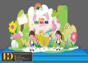 Trang Trí Khai Giảng, Tổng Kết Mầm Non (2)