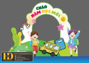 Trang Trí Khai Giảng, Tổng Kết Mầm Non (4)