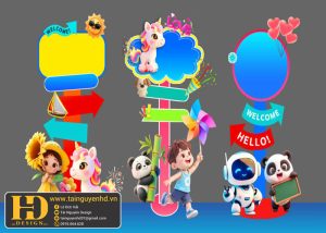 Trang Trí Khai Giảng, Tổng Kết Mầm Non (7)