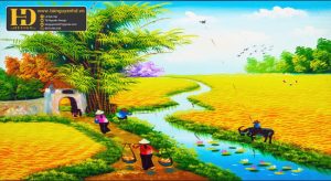 Tranh Đồng Quê - Tranh Sơn Dầu (16)