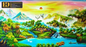 Tranh Đồng Quê - Tranh Sơn Dầu (18)