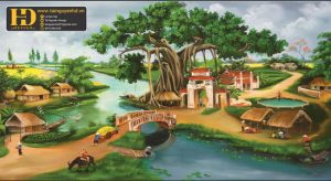 Tranh Đồng Quê - Tranh Sơn Dầu (21)