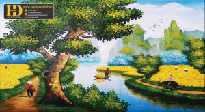 Tranh Đồng Quê - Tranh Sơn Dầu (25)
