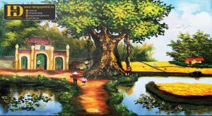 Tranh Đồng Quê - Tranh Sơn Dầu (31)