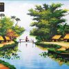 Tranh Đồng Quê - Tranh Sơn Dầu (32)