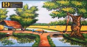 Tranh Đồng Quê - Tranh Sơn Dầu (35)