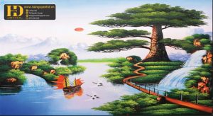 Tranh Đồng Quê - Tranh Sơn Dầu (36)