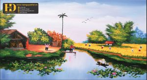 Tranh Đồng Quê - Tranh Sơn Dầu (37)