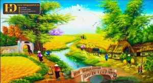 Tranh Đồng Quê - Tranh Sơn Dầu (39)