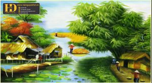 Tranh Đồng Quê - Tranh Sơn Dầu (40)