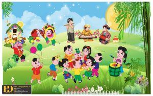 Tranh Trang Trí Trường Mầm Non (10)