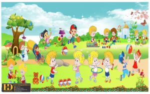 Tranh Trang Trí Trường Mầm Non (4)