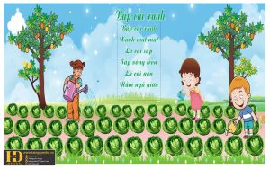Tranh Trang Trí Trường Mầm Non (6)