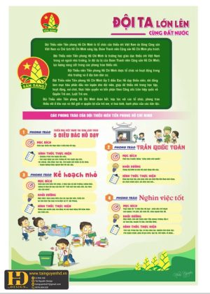 Vector Biển Trang Trí Đội Thiếu Niên Tiền Phong (8)