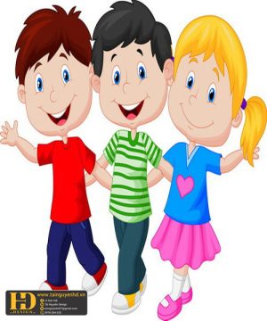 Vector Học Sinh - Em Bé (102)