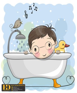 Vector Học Sinh - Em Bé (44)