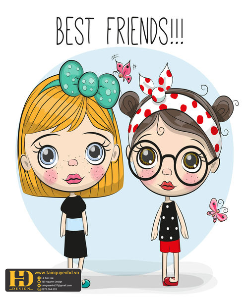 Vector Học Sinh - Em Bé (54)