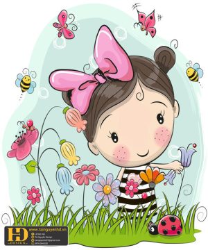 Vector Học Sinh - Em Bé (74)