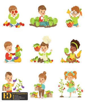 Vector Học Sinh - Em Bé (78)