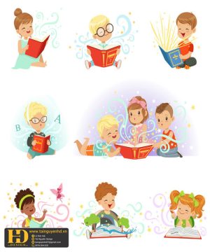 Vector Học Sinh - Em Bé (85)