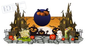 Vector Trang Trí Lễ Hội Halloween (10)