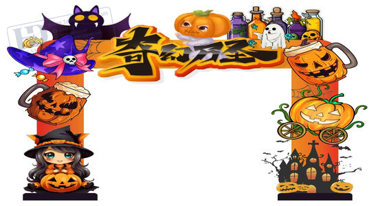 Vector Trang Trí Lễ Hội Halloween (3)
