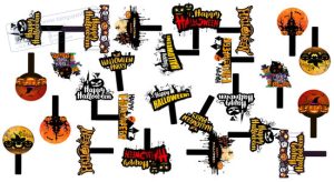 Vector Trang Trí Lễ Hội Halloween (31)