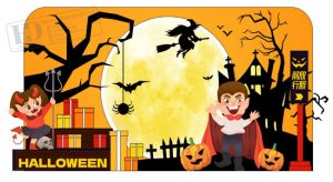 Vector Trang Trí Lễ Hội Halloween (7)