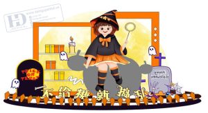 Vector Trang Trí Lễ Hội Halloween (8)
