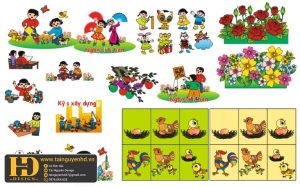 Vector Trang Trí Lớp Mầm Non (10)