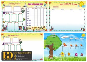Vector Trang Trí Lớp Mầm Non (13)