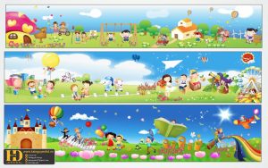 Vector Tranh Khu Vui Chơi Mầm Non (19)
