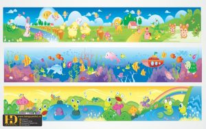 Vector Tranh Khu Vui Chơi Mầm Non (28)