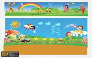 Vector Tranh Khu Vui Chơi Mầm Non (36)