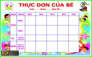 Vector biển lớp học mầm non (6)