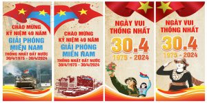 Vector pano giải phóng miền nam 12