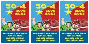 Vector pano giải phóng miền nam 3